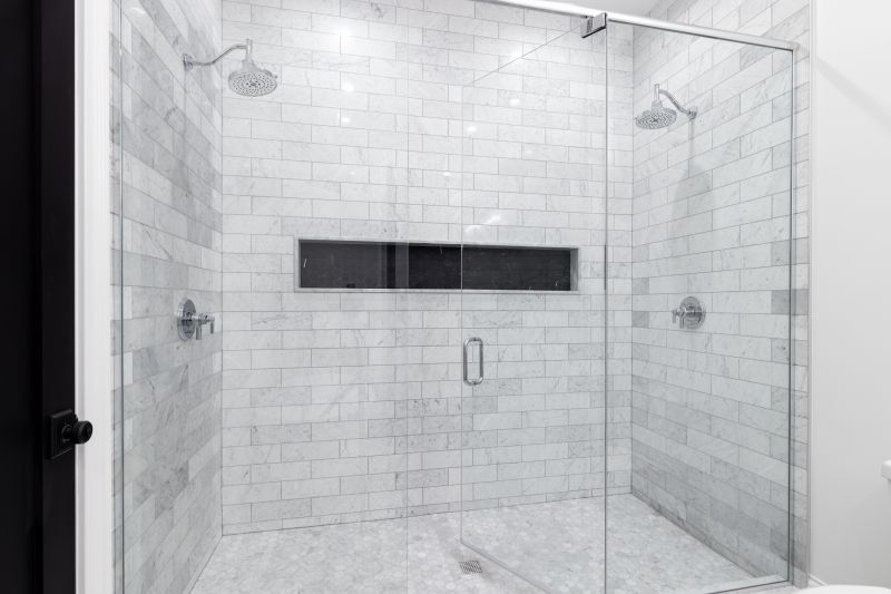 Walk-in Shower with Frameless Glass
